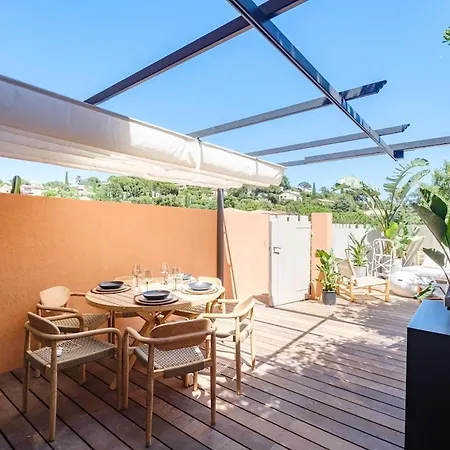 Triplex 3 Vue 100m Golfe De St Tropez *